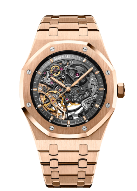 Audemars Piguet Skeleton Royal Oak 1:1 Super Clone Watch India|Swiss ETA 3132 Movement|Ref.15407OR.OO.1220OR.01