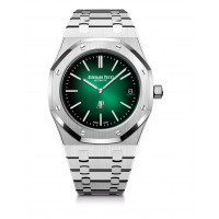 Audemars Piguet Royal Oak Jumbo Green Swiss 1:1 Super Clone Watch India Ref. 5202PT.OO.1240PT.01