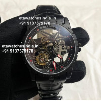 Roger Dubuis Excalibur Carbon Fiber Case Super Clone Watch| Real Working Tourbillon |Ref.DBEX0577