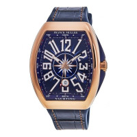 Franck Muller V45 Rose Gold Vanguard Yachting 1:1 Super Clone Watch India Ref.V 45 SC DT 5N BL YACHT