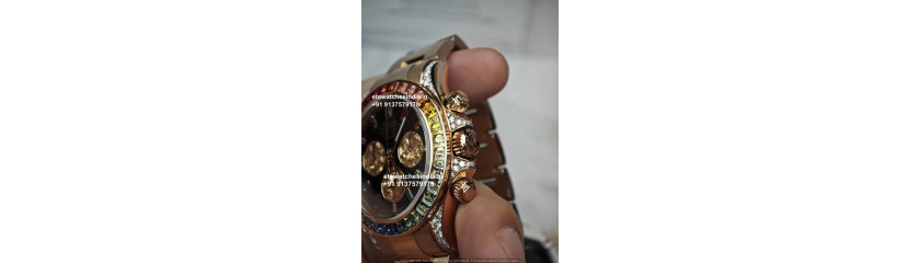 moissanite bust down super clone watches