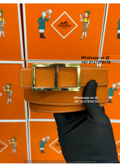 Hermes Formal Belt |1:1 Mirror Copy Super Dupe Mens Belts| 2024 Latest Edition