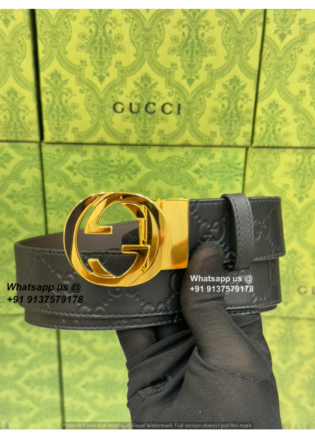 Gucci Double G Reversible Belts | 1:1 Mirror Replica Super Dupe Mens Belts