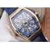 Franck Muller V45 Rose Gold Vanguard Yachting 1:1 Super Clone Watch India Ref.V 45 SC DT 5N BL YACHT