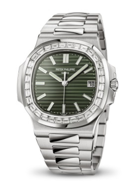 Patek Philippe Nautilus 5711/1300A Green Dial Diamond Swiss ETA Watch India