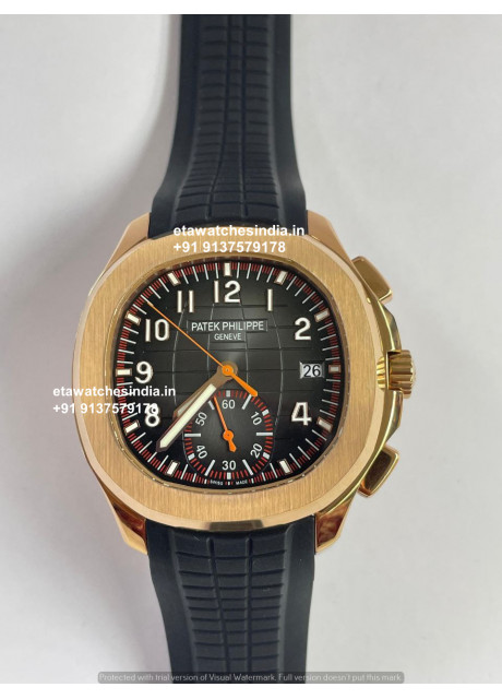 Patek Philippe Aquanaut Chronograph Swiss ETA Replica Watch | 1:1 Super Cloned 28‑520 C/522 Flyback Movement |Ref.5968A