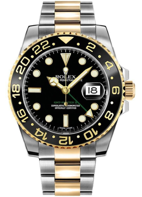 Rolex GMT Master II 116713LN Dual Tone 1:1 Super Clone Watch India COD