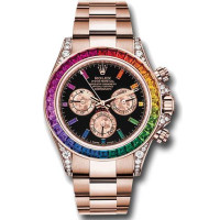 Rolex Daytona 116598RBOW Rainbow Everose Gold Swiss ETA 1:1 Super Clone Watch India