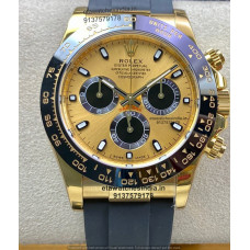 Rolex Daytona Yellow Dial 1:1 Super Clone Swiss ETA Replica Watch Ref. 116518LN-0048