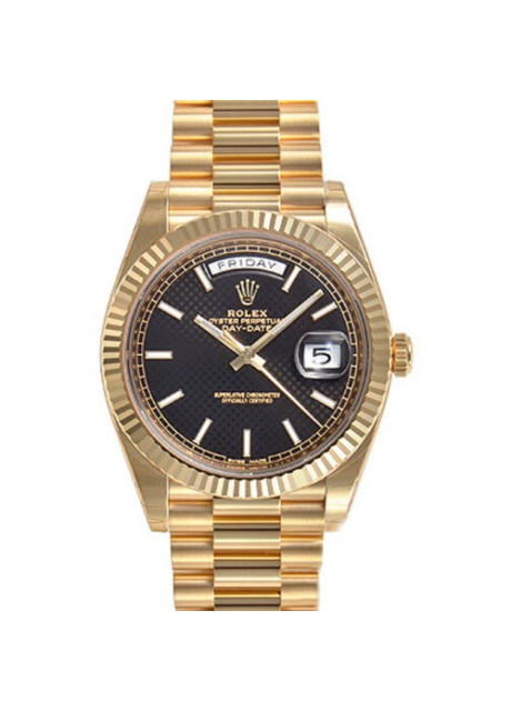 Rolex Day Date Everose Gold Swiss ETA 1:1 Super Clone Watch Pune Online Ref.M228238