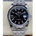 Rolex Datejust Black Dial Swiss Super Clone Watch India| Swiss ETA 3235 Movement