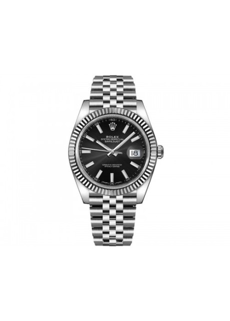 Rolex Datejust Black Dial Swiss Super Clone Watch India| Swiss ETA 3235 Movement