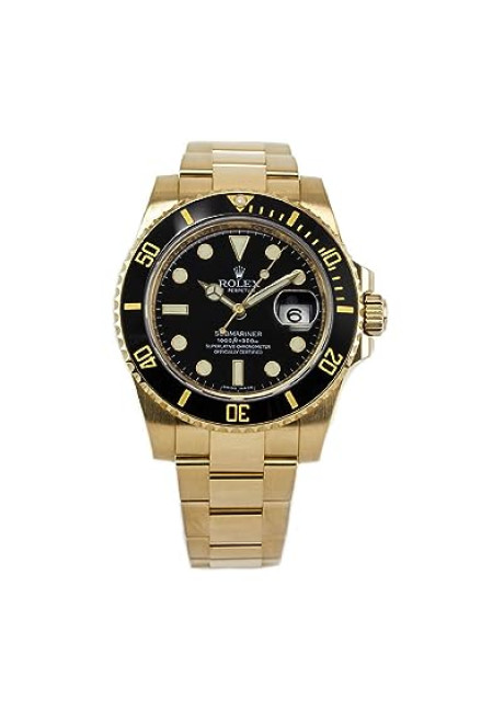 Rolex Yellow Gold Submariner Super Clone Watch|Swiss ETA 3235 Movement