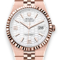 Rolex Land Dweller Rose Gold Super Clone Watch | Swiss Clone 7135 Movement | Ref. 127335