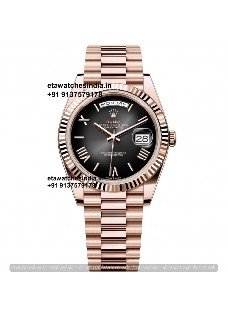 Rolex Day Date Slate Ombre Super Clone Watch | Rolex Day Date Latest Release |Ref.228235