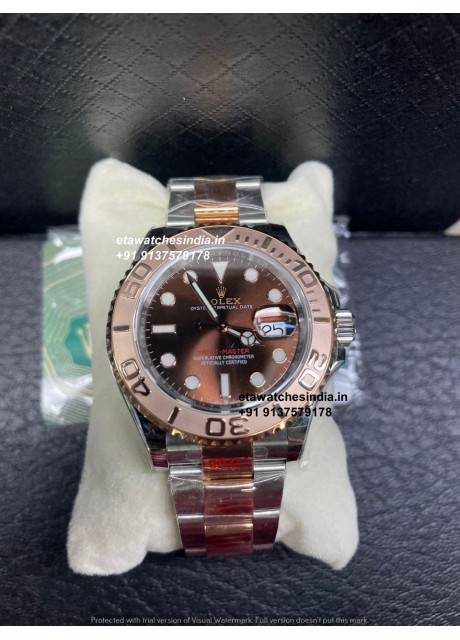 Rolex Yacht-Master 40 Oystersteel And Everose Gold 1:1 Super Clone Watch | Ref. m126621-0001