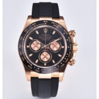 Rolex Daytona Oysterflex 116515LN Super Clone Watch | Swiss Clone 4130 Movement