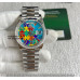 Rolex Day Date Jigsaw Puzzle Dial Super Clone Watch | Time Stampede With Emotion 36mm| Ref. 128239 Latest 2025 Release
