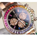 Rolex Daytona 116598RBOW Rainbow Everose Gold Swiss 1:1 Super Clone Watch India