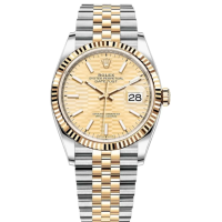 Rolex Datejust 41 Fluted Motif Yellow Dial Super Clone Watch Ref.M126233-0039 | 1:1 Swiss ETA 3235 Movement