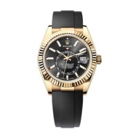Rolex Sky Dweller 1:1 Super Clone Watch | Oysterflex Dial Swiss ETA 9001 Movement| Ref.326235