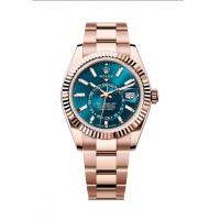 Rolex Sky Dweller Super Clone Rose Gold Watch | 1:1 Swiss ETA 9001 Caliber Movement | Ref. M336935