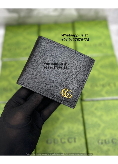 Gucci GG Marmont Bi-Fold Wallet | 1:1 Mirror Exact Replica Mens Wallet