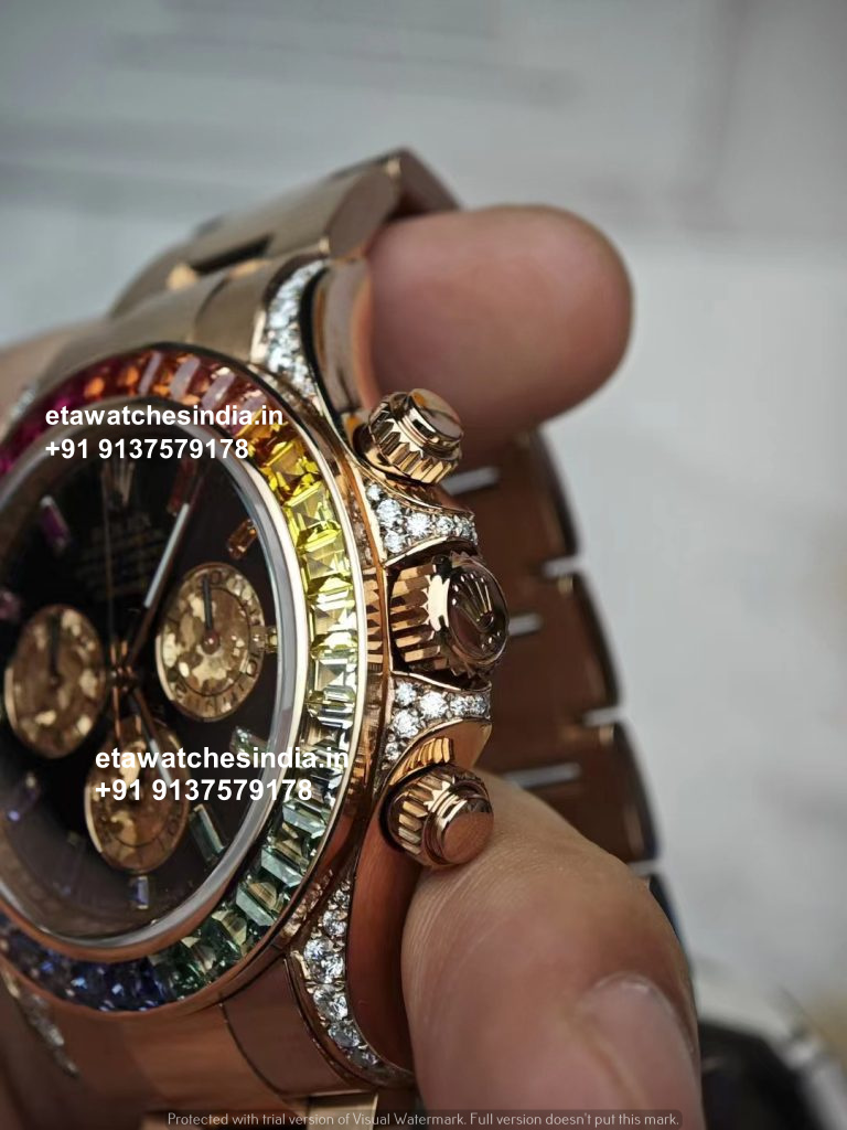 moissanite bust down watches